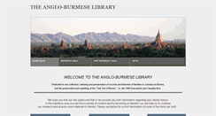 Desktop Screenshot of angloburmeselibrary.com